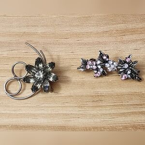 Vintage Rhinestone Brooches